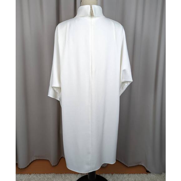 Camilla and Marc High Neck Oversized Shirt Dress White Size 6 - Picture 2 of 14